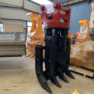 挖機旋轉抓鋼機